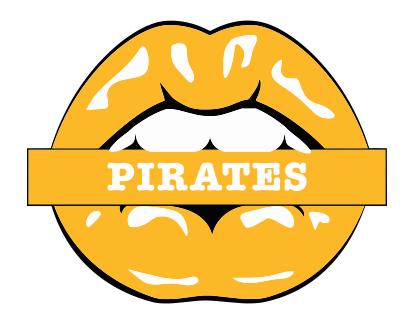 Pittsburgh Pirates Lips Logo vinyl decal